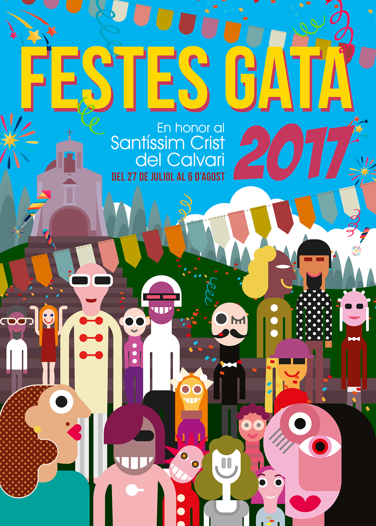 Fiestas en honor al Santísimo Cristo del Calvario 2017 Gata de Gorgos